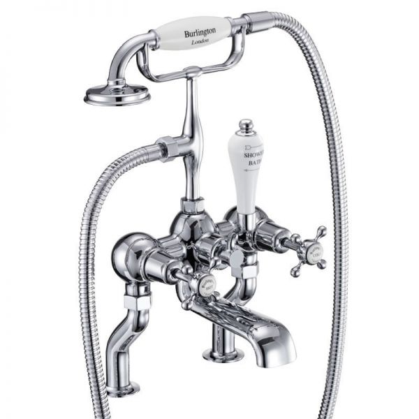 Burlington Claremont Chrome Bath Shower Mixer Tap