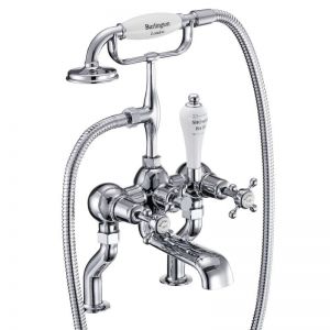 Burlington Claremont Chrome Bath Shower Mixer Tap