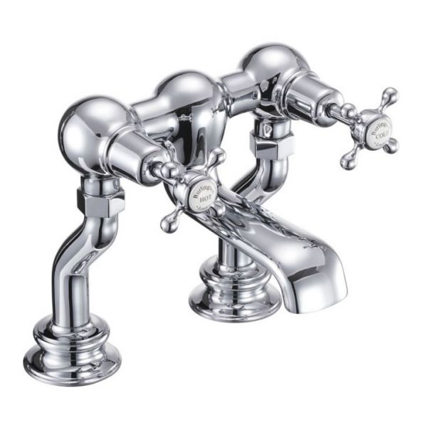 Burlington Claremont Regent Chrome Bath Filler Tap