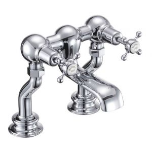 Burlington Claremont Regent Chrome Bath Filler Tap