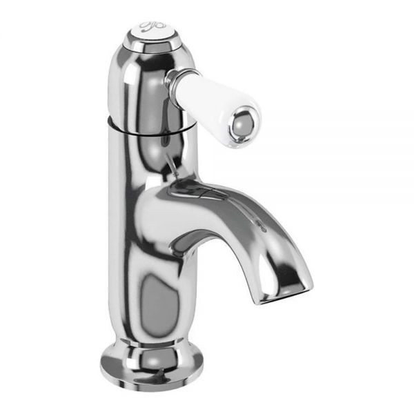 Burlington Chelsea Chrome Curved Spout Mono Basin Mixer Tap