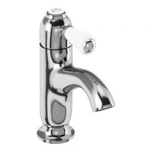 Burlington Chelsea Chrome Curved Spout Mono Basin Mixer Tap