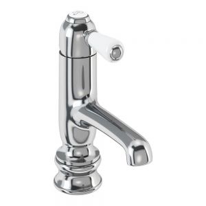 Burlington Chelsea Regent Chrome Straight Spout Mono Basin Mixer Tap