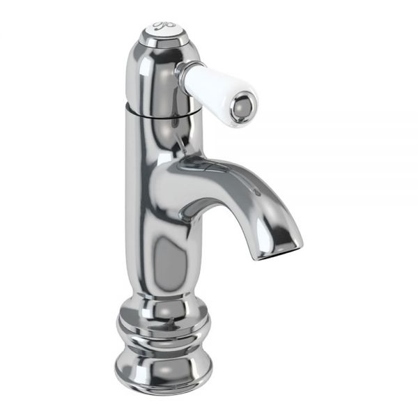 Burlington Chelsea Regent Chrome Curved Spout Mono Basin Mixer Tap