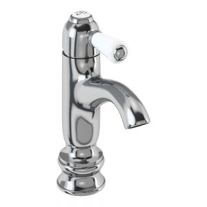 Burlington Chelsea Regent Chrome Curved Spout Mono Basin Mixer Tap