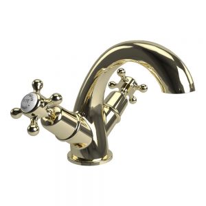Burlington Claremont Gold Mono Basin Mixer Tap