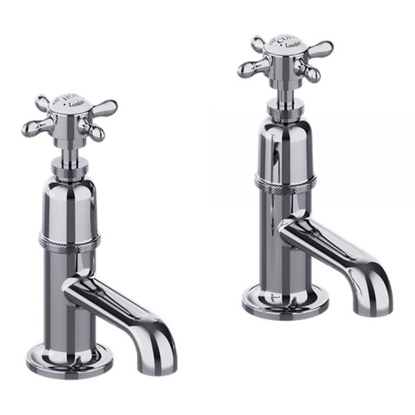 Burlington Guild Chrome Basin Pillar Taps