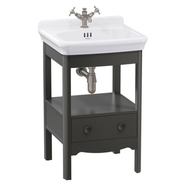 Burlington Guild 560 Grey Freestanding Vanity Unit and Basin