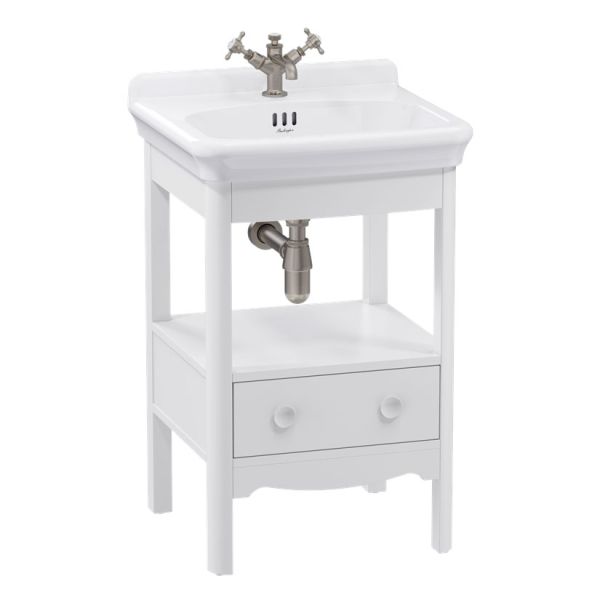 Burlington Guild 560 White Freestanding Vanity Unit and Basin