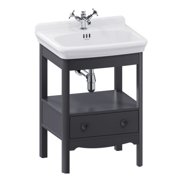 Burlington Guild 620 Grey Freestanding Vanity Unit and Basin