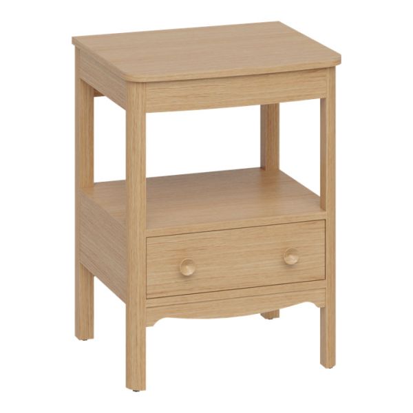 Burlington Guild 620 Light Oak Freestanding Vanity Unit and Worktop #3