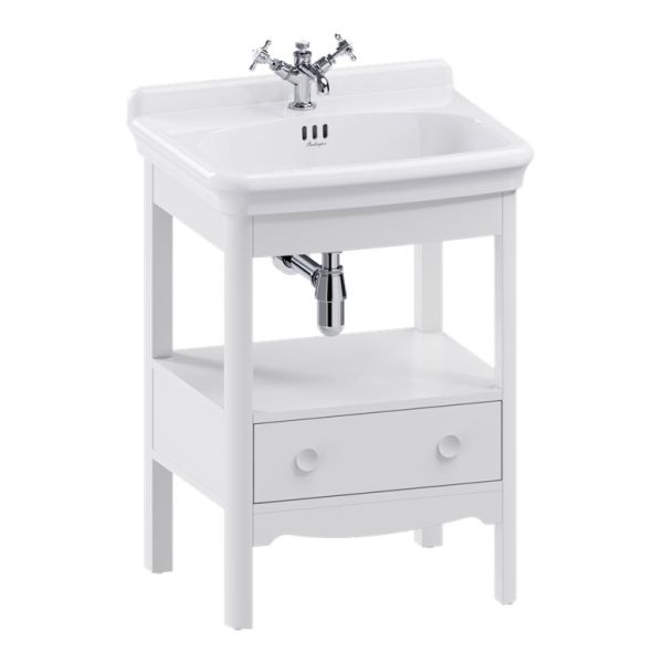 Burlington Guild 620 White Freestanding Vanity Unit and Basin