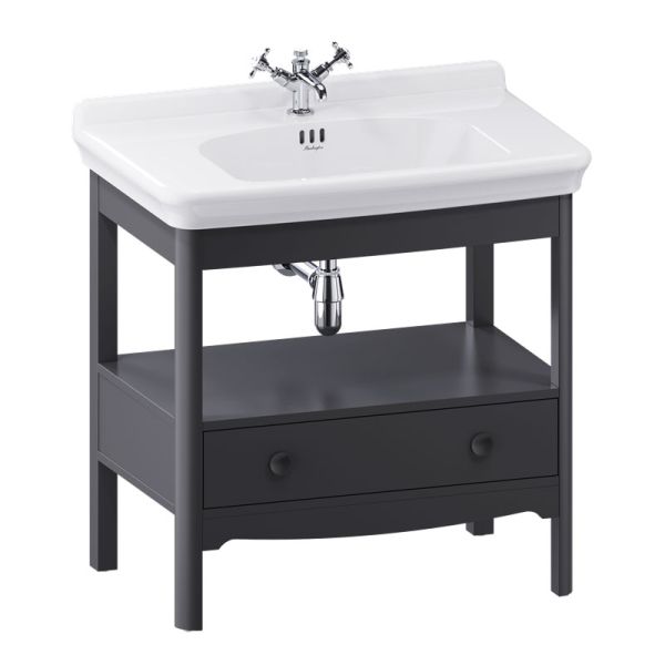 Burlington Guild 850 Grey Freestanding Vanity Unit and Basin