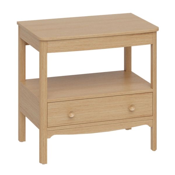 Burlington Guild 850 Light Oak Freestanding Vanity Unit and Worktop #3