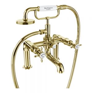 Burlington Guild Gold Bath Shower Mixer Tap