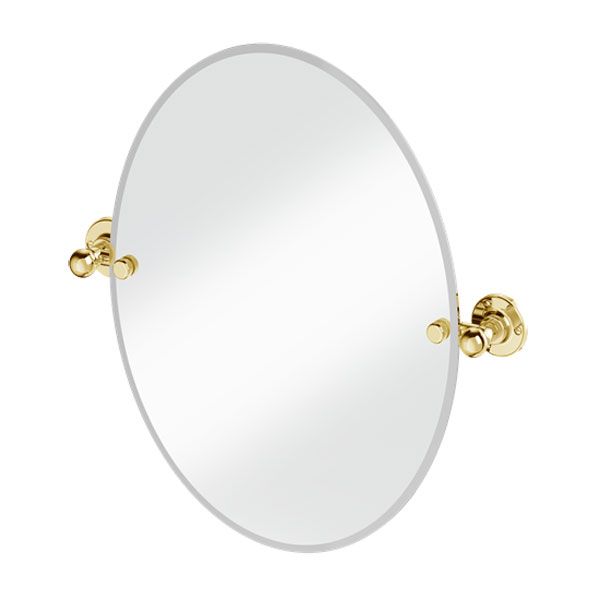 Burlington Oval Mirror 400 x 500mm #2