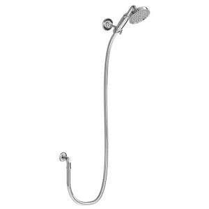 Burlington Riviera Chrome Handset, Hose and Wall Outlet