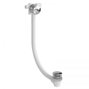 Burlington Riviera Chrome Overflow Bath Filler Waste RIV36 CHR