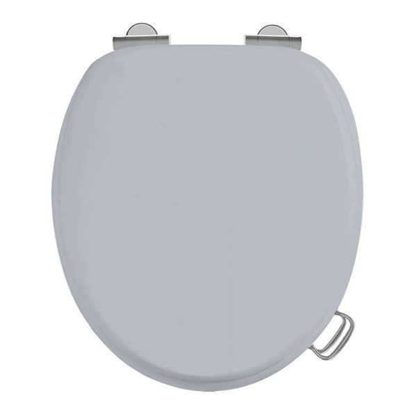 Burlington Grey Soft Close Toilet Seat
