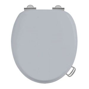 Burlington Grey Soft Close Toilet Seat
