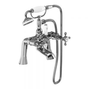 Burlington Stafford Chrome Bath Shower Mixer Tap