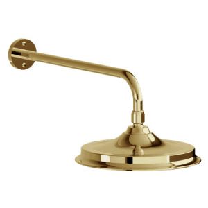 Burlington Riviera Gold Straight Shower Arm