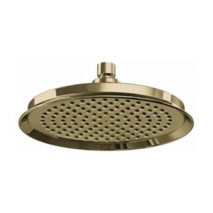 Burlington Riviera Gold 9 Inch Shower Head