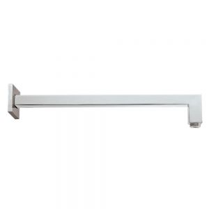 JTP Sam Chrome 400mm Square Wall Mounted Shower Arm