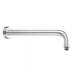 JTP Florence Chrome 500mm Round Wall Mounted Shower Arm