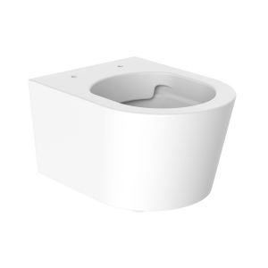Vado Cameo Arctic White Round Rimless Wall Hung Toilet