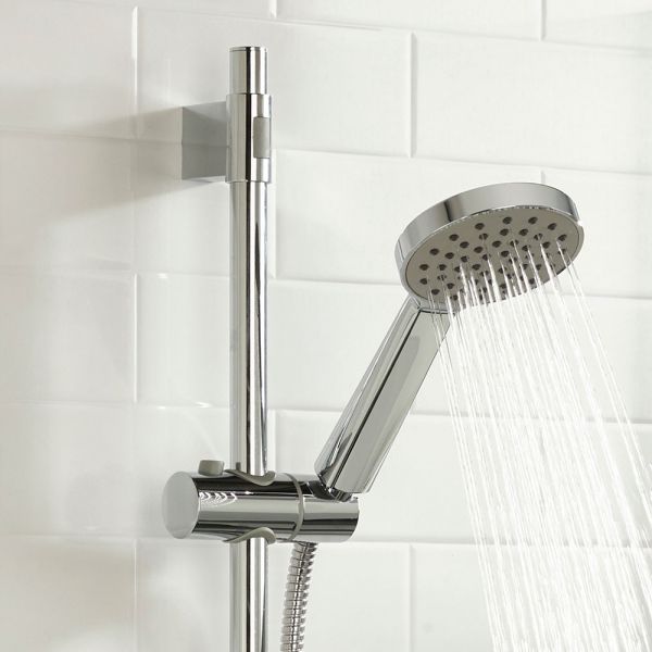 Bristan Capri3 Chrome Thermostatic Exposed Shower Valve with Riser Kit #4