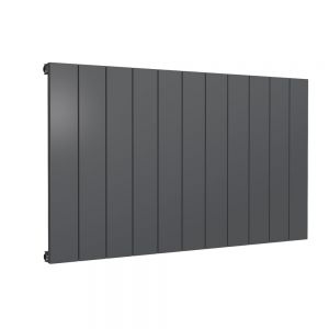 Reina Casina Anthracite Horizontal Aluminium Radiator 600 x 1040mm