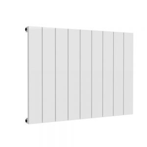 Reina Casina White Horizontal Aluminium Radiator 600 x 850mm