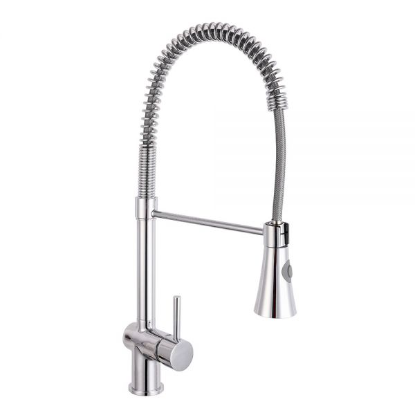 Reginox Chiana Chrome Flexi Spray Kitchen Mixer Tap with Pull Out Spout
