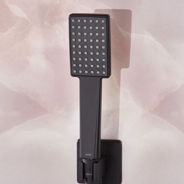 Bristan Cruzar Matt Black 2 Outlet Shower Pack with Overhead Shower and Handset #3