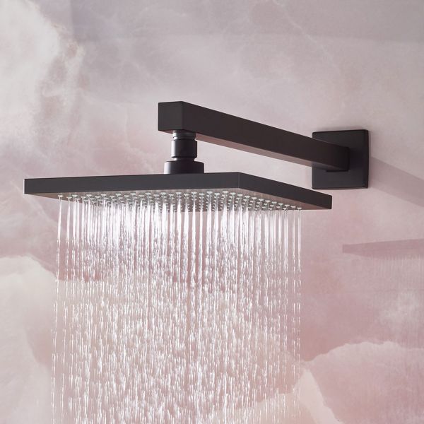 Bristan Cruzar Matt Black 2 Outlet Shower Pack with Overhead Shower and Handset #5