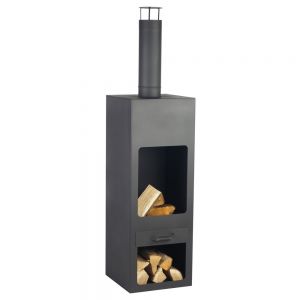 Callow Kentucky Black Garden Fireplace