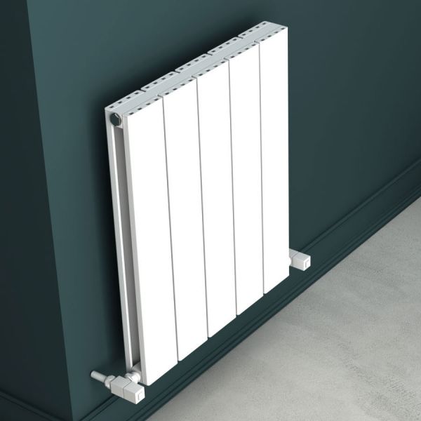 Carisa Angers Double White Aluminium Radiator 600 x 495mm