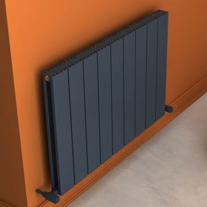 Carisa Angers Double Anthracite Aluminium Radiator 600 x 895mm