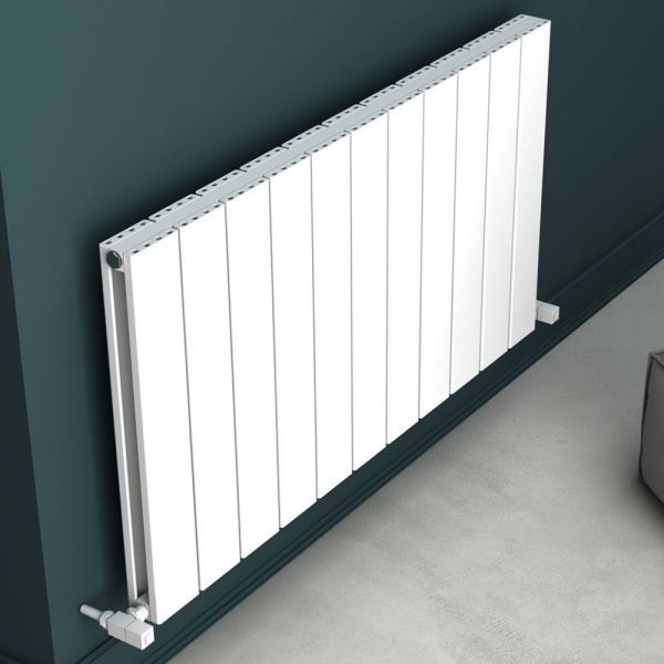 Carisa Angers Double White Aluminium Radiator 600 x 1095mm