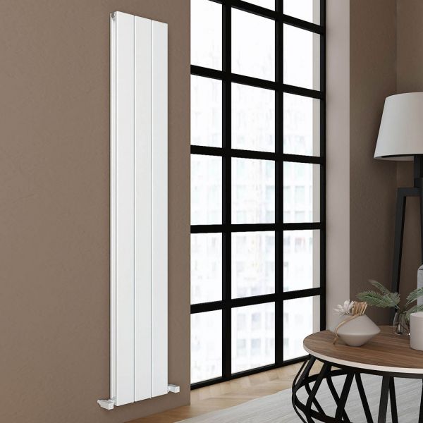 Carisa Angers Double White Aluminium Radiator 1800 x 295mm