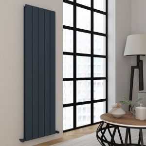 Carisa Angers Double Anthracite Aluminium Radiator 1800 x 495mm
