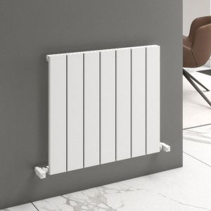 Carisa Angers Single White Aluminium Radiator 600 x 695mm