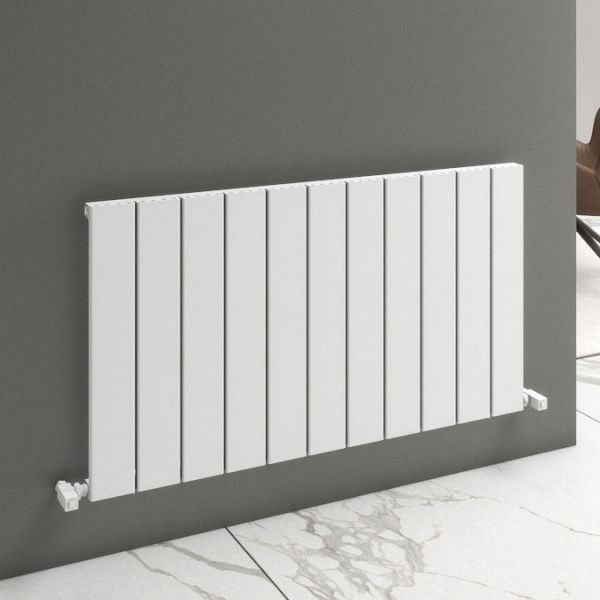 Carisa Angers Single White Aluminium Radiator 600 x 1095mm