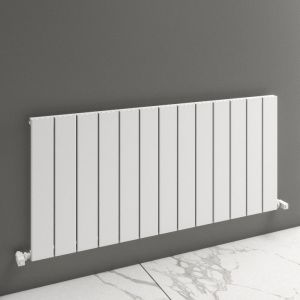 Carisa Angers Single White Aluminium Radiator 600 x 1295mm
