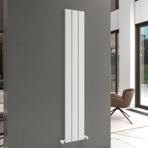 Carisa Angers Single White Aluminium Radiator 1800 x 295mm