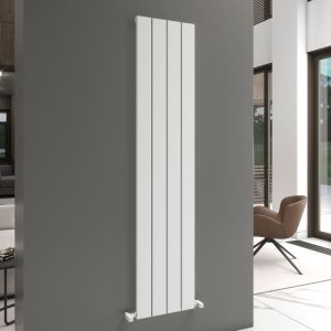 Carisa Angers Single White Aluminium Radiator 1800 x 395mm