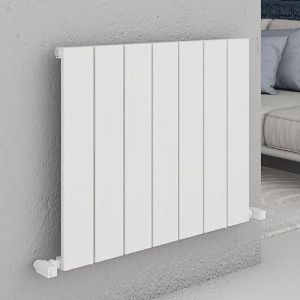 Carisa Chambord Single White Aluminium Radiator 600 x 695mm