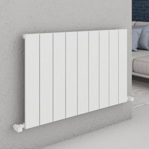 Carisa Chambord Single White Aluminium Radiator 600 x 895mm