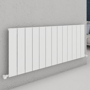 Carisa Chambord Single White Aluminium Radiator 600 x 1295mm
